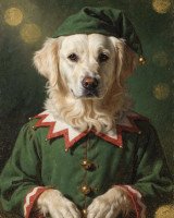 Exemple de portrait Le Lutin pour un chien