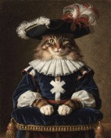 Exemple de portrait Le Mousquetaire pour un chat